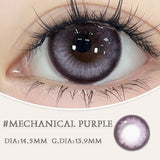 2Pcs Best Selling Color Contacts Lenses Purple Series Soft Lens Contact Lenses with Natural