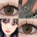 1 Pair New Product Color Contact Lenses Eyes Natural High Quality Brown Contacts Lens Korean Lenses