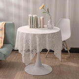 Ins Lace Tablecloth Retro Decorative Coffee Dining Table Cover Embroidered Table Cloth for Party Banquet Wedding Home Decor