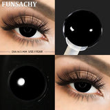 Halloween Makeup Cosplay White Lens Cosplay Contact Lens Beauty Cosmetics Colored Contacts Black Lenses Circle Red Lens