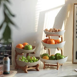 2/3 Layer Fruit Plate Home Snack Dish Creative Candy Dish Modern Dried Fruit Basket Living Room Plastic Cake Stand Snack Plates