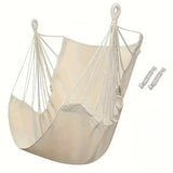 1PC Outdoor Rocking Chair Fabric Hammock Canvas Leisure Swing Chair Dormitory Portable Folding Hanging Chairs Outdoor Furniture