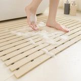 Hollow Grille Bathroom Anti Slip Foot Mat Hotel Bathroom Universal Isolation Water Pad Soft Cushioning To Prevent Collision Mats