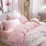 1pcs Duvet Cover Nordic sling 100 Cotton Stripes 150x200 King Size housse de couette Skin friendly Quilt Cover Bed Linen
