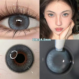 1 Pair/2pcs Lenses Blue Series Beauty Contact Lenses for Eyes Comestics Natural Pupil Eye Color Lens Myopia Brown Lenses