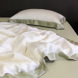 4Pcs Natural Bamboo Fiber Super Soft Silky Cool Feeling Skin-friendly Bedding Set Duvet Cover Bed Sheet/Fitted Sheet Pillowcases