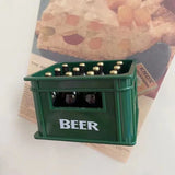 Cartoon Beer Bottle Opener, Magnetic Refrigerator 3D Sticker, 3D Three-dimensional Wine Box Opener, Home Decoration Ornaments