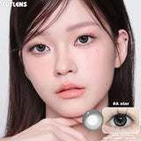 Mixed Tricolor Half-Year Colored Soft Contact Lenses 2 Pack