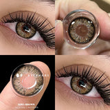 Fashion Colores Contact Lenses for Eyes Brown Contact Lens Gray Contact Lens Color Eye Contacts Eye Makeup Beauty Pupils
