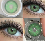 1 Pair Colored Contact Lenses for Eyes Brown Contacts Lenses Fashion Blue Lenses Yearly Gray Pupils Lens Beauty Makeup