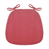 Simple Chair Cushion With Straps Horse Shape Dining Chair Seat Thickened Breathable Cushion Student Horseshoe-shaped Chair Pads