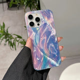 Fashion Glitter Starry Gradient Phone Case For iPhone 15 16 Pro Max 16E 14 13 11 12Pro Max 7 8Plus SE2 X XS XR Shockproof Cover