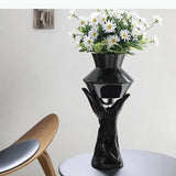 Character Arm Vase Desk Decoration Flowers Arrangement Artificial Flower Floral Vases Room Aesthetic Decor