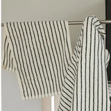 Color Matching Pure Cotton Towels Yarn-dyed Face Soft Towel Class Long-staple  Absorbent Bath Towel  Kids Towel