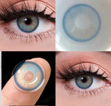 1 Pair Colored Contact Lenses Blue Eye Contact  Fashion Blue Lenses Green Lenses Colored YearlyPupils Fast Shipping