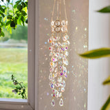 Suspend Suncatcher Crystal Chakra Windowsill Garden Decoration Sun Catcher Rainbow Maker Stained Glass Outdoor Decoration Gifts