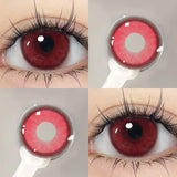 2Pcs Colored Contact Lenses Large Diameter 14.5mm Brown Blue Beauty Pupils Gray Eyes Makeup Lens Fast Shiping