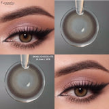 1Pair Color Contact Lenses For Eyes 14.5mm Natural Fashion  Blue Brown Lens Beauty Pupils Gray Lenses Contact Lenses