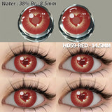 2pcs Cosplay Colored Contact Lenses Anime Contact Lenses Blue Eye Lenses Yearly Crazy Halloween Makeup Colorful Lens
