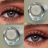 1 Pair Colored Contact Lenses for Eyes Natural Eye Pupils Contact Blue Lenses Green Lenses Fashion Lenses 2PCS