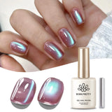 10ml/15ml Hyacinth Cat Magnetic Gel Nail Polish Purple Jelly Glass Shine Soak Off UV Salon Nail Art Home Manicure
