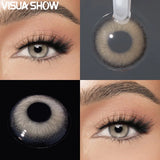 1 Pair Natural Beauty Eyes Colored Contact Lenses Small Pupil 12-Month Disposable Cosmetics Lenses Color Contacts