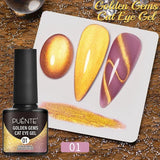 7.5ML Amber Moonlight Cat Magnetic Gel Nail Polish WaterLight Cat Eye Gel Soak Off Semi-Permanent Nail Art Varnish For Manicure