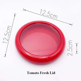 Lemon Tomato Avocado Preservation Seal Cover Fruit Vegetable Airtight Fresh Storage Box Transparent Reusable Kitchen Tools