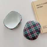 Personalized plaid pattern suitable for Apple Airpods Max protective case, drop resistant and minimalist headphone case