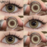 Colored Contact Beauty Blue Contacts Big Eyes Black Lens Makeup Green Lens Natural Brown Eye Lenses Cosmetics Red lens