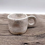 Creative Ring Handle Ceramic Mug Korean ins style Irregular Splash ink Coffee Cup Office Home Breakfast Tea Cup Handgrip Mug