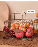 Handheld Coffee Capsule Storage Basket Candy Snack Storage Frame capsule organizer Fruit Basket Living Room Desktop Decoration