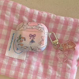 for girl gift cute bear pink silicone soft case for apple airpdos 1 2 3 4 pro 2 3nd generation wireless bluetooth earphone cover