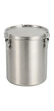 304 Stainless Steel Storage Tank Sealed Large Capacity Stackable Coffee Beans Grains Tea Storage Tank Kitchen Storage Container