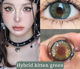1 Pair Hot sales Color Contact Lenses with Diopter Myopia Eyes Halloween Cosplay Contacts Lens  Makeup Yearly