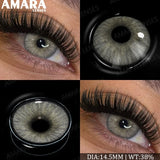 Fashion Colored Contact Lenses Natural Brown Eye Lens Gray Contact Eye Lenses Blue Lenses Contacts for Dark Eyes