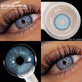 1pair Natural Colored Contact Lenses Brown Eye Lenses Gray Makeup Eyes Pupils Lens Yearly Green Beautiful Pupils Yearly