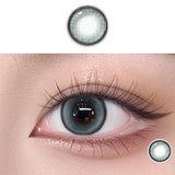 Colored Contact Lenses with degree Power Cosmetic Purple Annual Contact Lens 1year grey Make Up lens