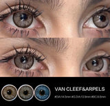Natural Colored Contact Lenses Small Pupil Yearly Disposable Beauty Makeup Contact Lenses Without Myopia Prescription