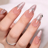 10ml Pink Glitter Gel Nail Polish Semi Permanent Soak Off UV LED Nail Gel Shinning Varnish Nail Art DIY
