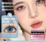 5pairs Daily Disposable Contacts Brown Natural Contact Lens for Eyes 14.2mm Normal Size Soft Lenses