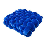 Square Knot Stuffed Cushion Nordic Aesthetic Pillow Decorative Plush Pillow Office Sleeping Floor Windowsill Back Cushion Decor