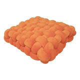 Square Knot Stuffed Cushion Nordic Aesthetic Pillow Decorative Plush Pillow Office Sleeping Floor Windowsill Back Cushion Decor