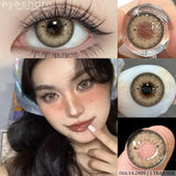 1 Pair Color Contact Lenses for Eyes Cosmetic High Quality Blue Lenses Green Contact Fashion Cosmetic Eye Contacts