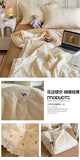 Summer Quilt Cooling Blanket Home Textile Soft Skin-friendly Thin Quilt Lightweight Air Conditioner Lightweight Bedding Washable