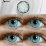 Color Contact Lenses Big Eyes Black Lens Makeup Colorcon Siri Serie Fashion Natural Lens OMG Brown Lens Beauty Blue Lens