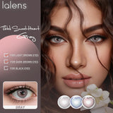 1 Pair Red Color Contact Lenses Beauty Blue Lenses Yearly Fashion Brown Lens for Eyes Makeup Grey Pupil Green Contacts