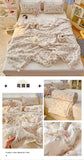 Class A Pure Cotton Summer Quilt Soybean Fiber Thin Quilt Princess Style Lace Ruffles Comforter Summer Air Conditioned Blanket