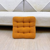 1pcs Minimalist Pure Cotton Chair Cushion Thickened Tatami Mat and Futon Floor Cushion Household Bay Window Office Chair Mat