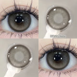 1 Pair Myopia Prescription Colored Contact Lenses Fashion Lens Beauty Pupils Blue Eye Color Lenses Purple Eye Lenses